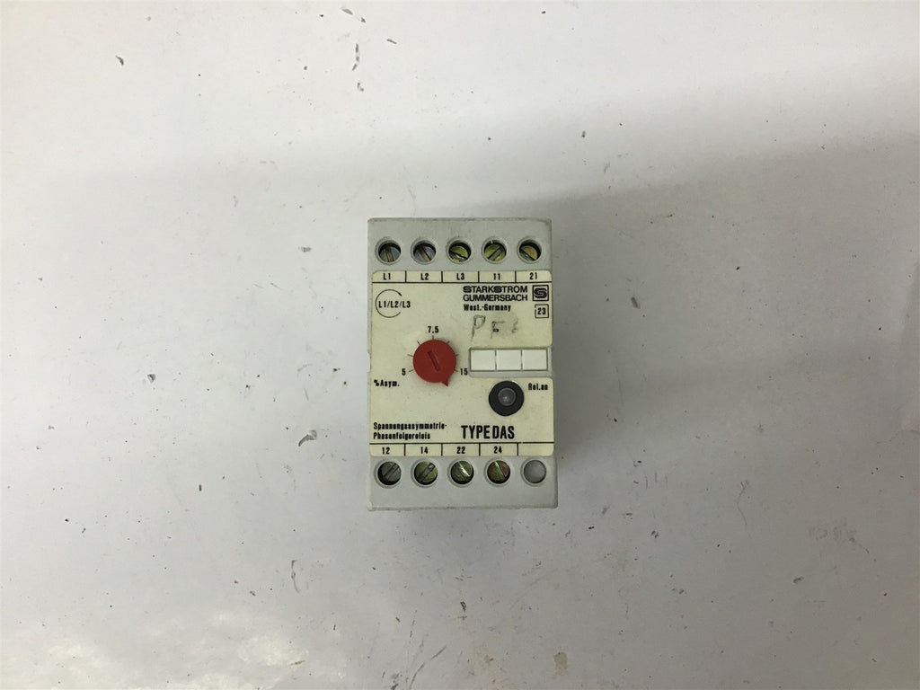 Square D Class 8430 Type DAS 220380440 V Relay BME Bearings and Surplus