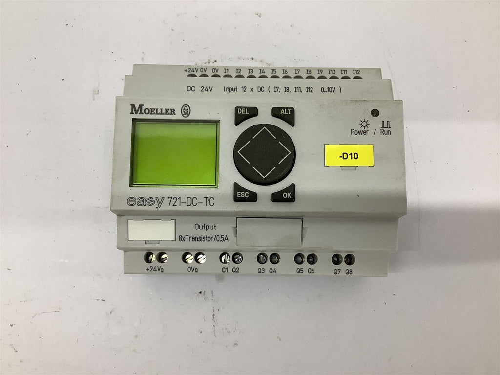 Moeller 721-DC-TC Easy 24 Vdc Programmable Relay