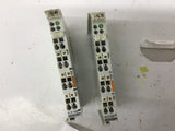 Beckhoff KL9100 24VDC 10A Voltage supply Terminal Lot Of 2