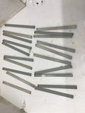 AEG Spacers For 7061-042.192355.05 Racks 10-1/4" L x 3/4" W Lot Of 20