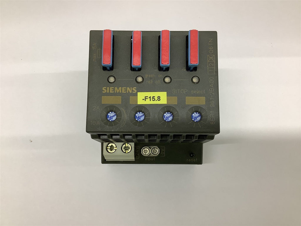 Siemens 6EP1 961-2BA00 4- Channel module