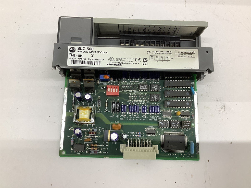 Allen-Bradley 1746-NI4 SLC 500 Analog Input module