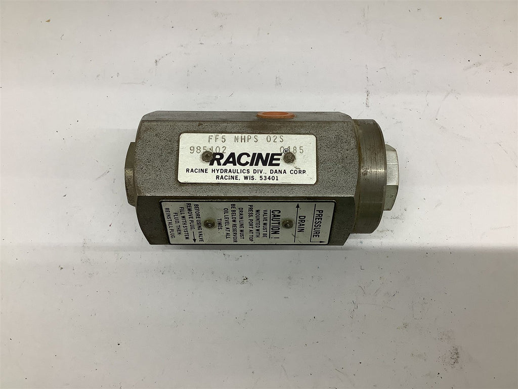 Racine FF5 NHPS 02S Vlave