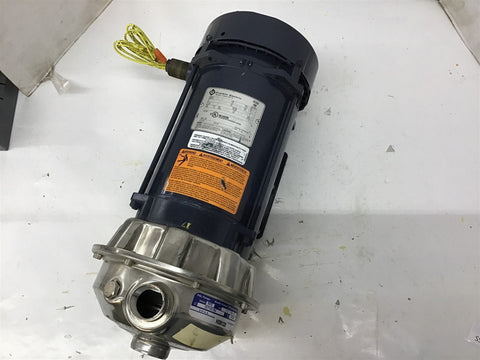 G&L Pumps 1ST1G7B4 Pump w/Franklin Electric 313007144 2 HP AC Motor
