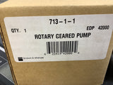 Brown and Sharpe Rotary Geared Pump 713-1-1