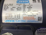 Leeson 110047.00 3/4 Hp AC Gear Motor 208-230/460 volts 1800 rpm 7.5:1 Ratio