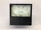 Simpson 2122 Panel Meter 0-100 DC volts