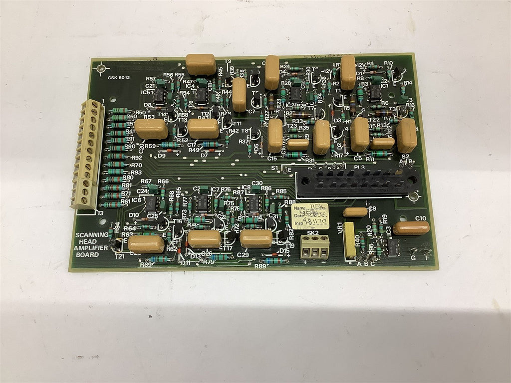Crosfield Electronics 7324-4000-01 A E5 Scanning Head amplifier board