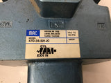MAC 57D-33-521JC 150 PSI Valve 24 Vdc w/ Vacuum Filter