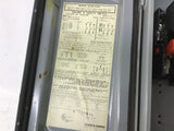 Square D HU362AWK 60A 600V Safety Switch
