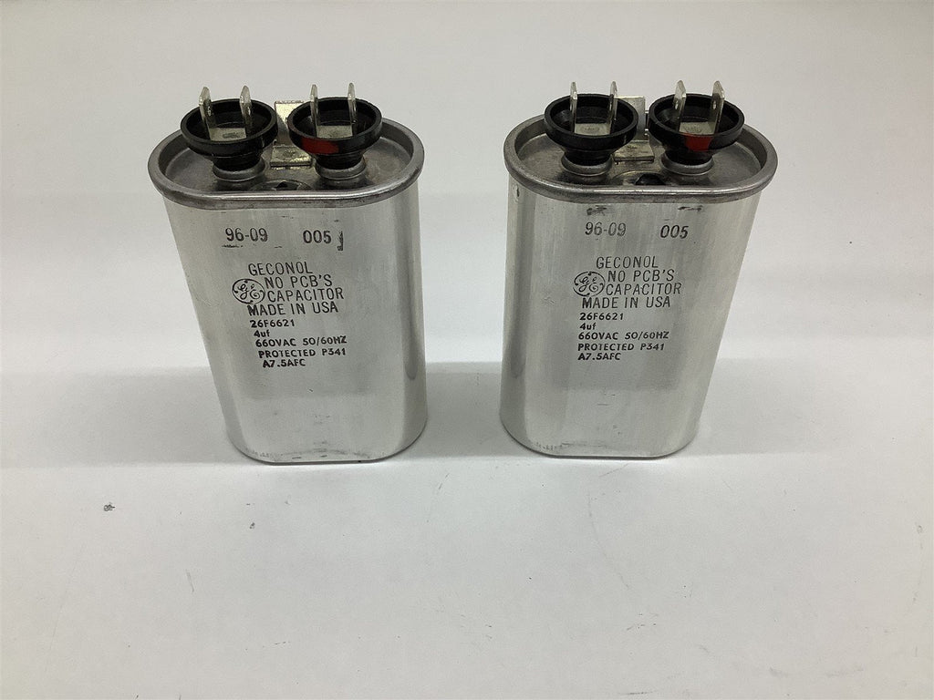 GE 26F6621 4 UF Capacitor 660 Vac
