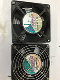 Commonwealth FP-108 S-1 BB 220/240V Brushless Fan Lot Of 2