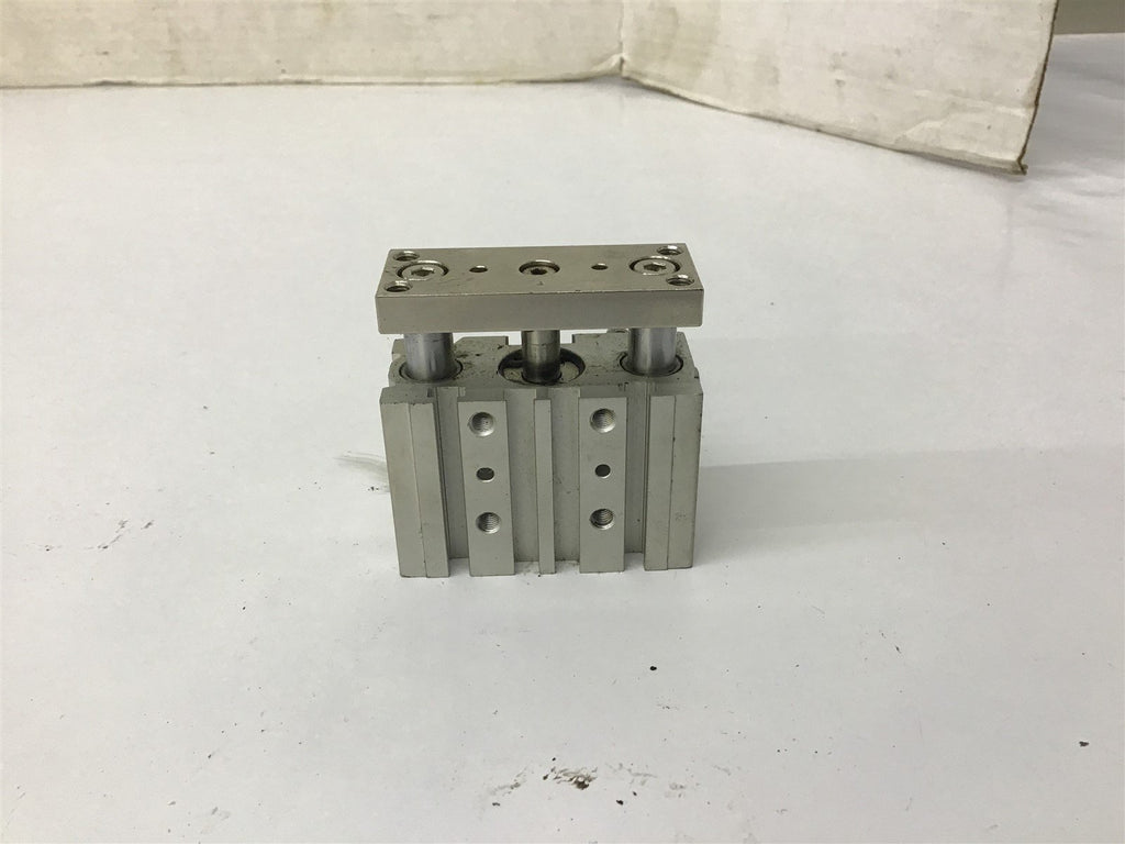 SMC MGPM16-10 10 mm OD RAM x 15mm Stroke x 62mm Wide Pneumatic Cylinder