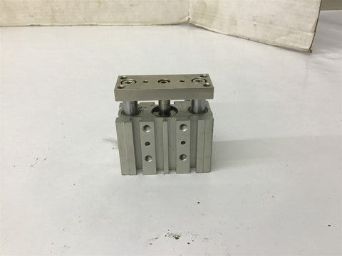 SMC MGPM16-10 10 mm OD RAM x 15mm Stroke x 62mm Wide Pneumatic Cylinder