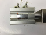 SMC MGPM16-10 10 mm OD RAM x 15mm Stroke x 62mm Wide Pneumatic Cylinder