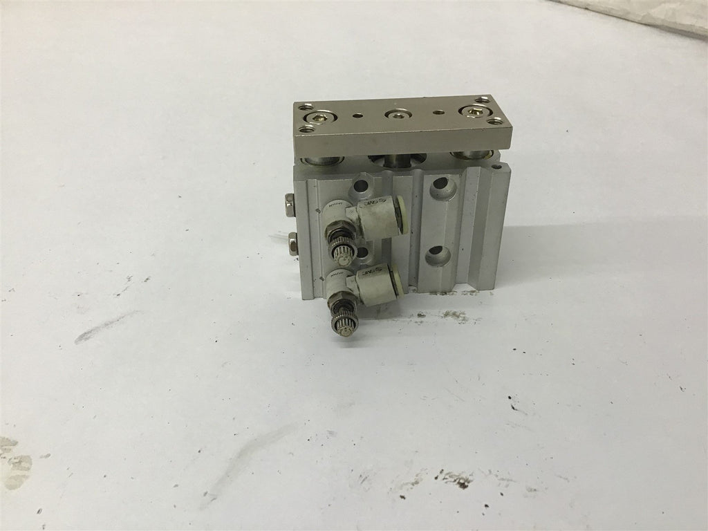 SMC MGPM16-10Z 10 mm OD RAM x 16mm Stroke x 62mm Wide Pneumatic Cylinder