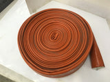 Protective Hosing 98' L x 3-1/4" ID Interior Lined With Glass Cloth