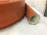 Protective Hosing 98' L x 3-1/4" ID Interior Lined With Glass Cloth