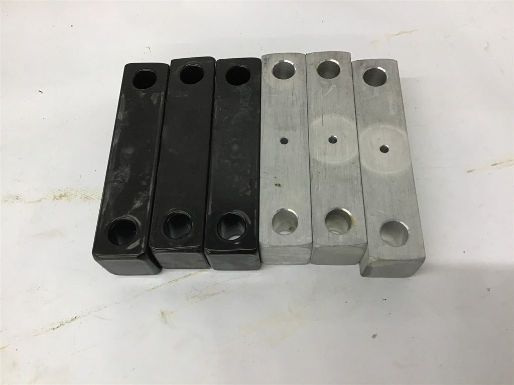 Aluminum Blocks 7" L x 1-1/2" W x 1-3/4" T x 3/4" IDLot Of 6