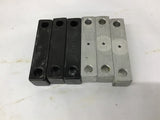Aluminum Blocks 7" L x 1-1/2" W x 1-3/4" T x 3/4" IDLot Of 6