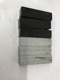 Aluminum Blocks 7" L x 1-1/2" W x 1-3/4" T x 3/4" IDLot Of 6