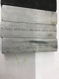Aluminum Blocks 7" L x 1-1/2" W x 1-3/4" T x 3/4" IDLot Of 6