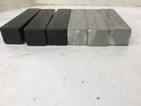 Aluminum Blocks 7" L x 1-1/2" W x 1-3/4" T x 3/4" IDLot Of 6