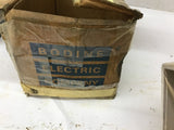 Bodine Electric NSH-34RH 1/15 Hp AC Gear Motor 115 Volts 43 Rpm 40:1 Ratio