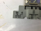 Deltrol 166 DPDT 24VDC 10 Amp Relay with Base