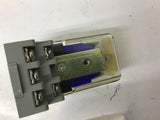 Deltrol 166 DPDT 24VDC 10 Amp Relay with Base