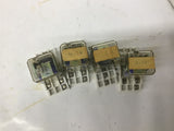 Deltrol 166 DPDT 24VDC Relay 10 Amp Lot Of 4