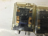Deltrol 166 DPDT 24VDC Relay 10 Amp Lot Of 5
