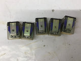 Deltrol 166 DPDT 24VDC Relay 10 Amp Lot Of 5