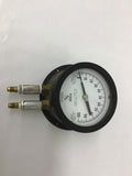 Ashcroft Differential Pressure Bronze Tube Brass Socket 0-100 PSID