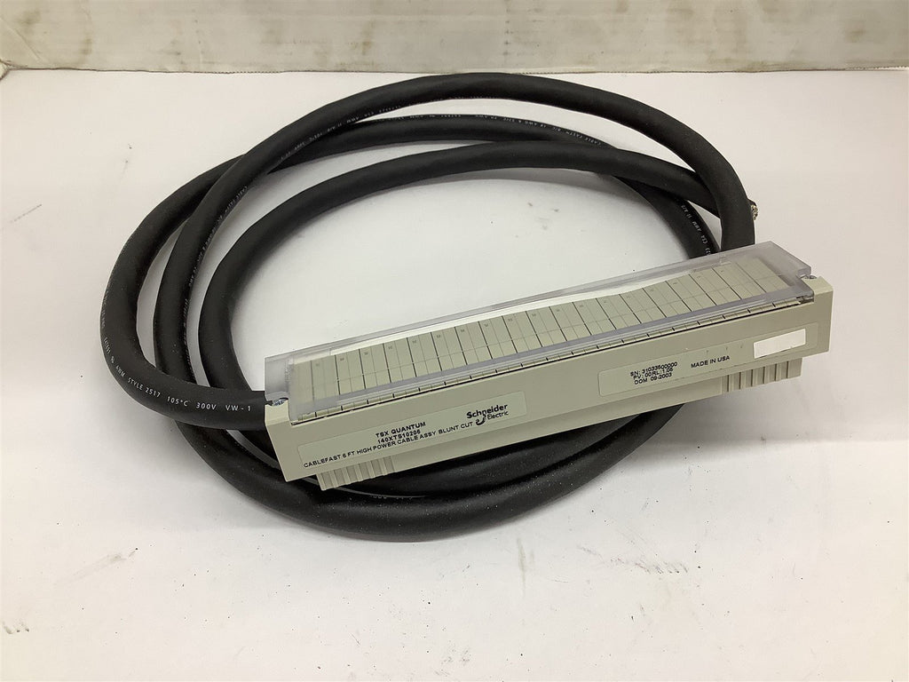 TSX Quantum 140XTS10206 Cablefast 6 Ft High Power Cable Assembly