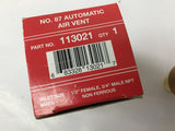Bell & Gossett 113021 No. 87 Automatic Air Vent