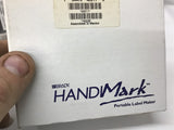 Brady Handimark 42011 Black Vinyl Ribbon Tape 2" W