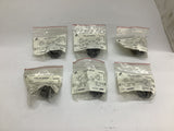 Burndy UTP61823S Connector Lot Of 6
