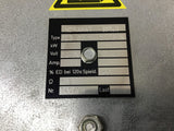 Indramat DZB 01.1 W720 N 3kW 24VDC Braking Resistor