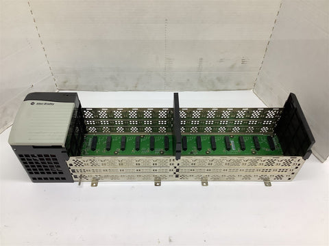 Allen-Bradley 1756-A13/B 13 Slot chassis w/ 1756-PA75/A Power Supply