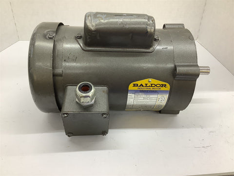Baldor VL3504 1/2 HP AC Motor 115/208-230 Volts 1800 Rpm 4P 56C Frame