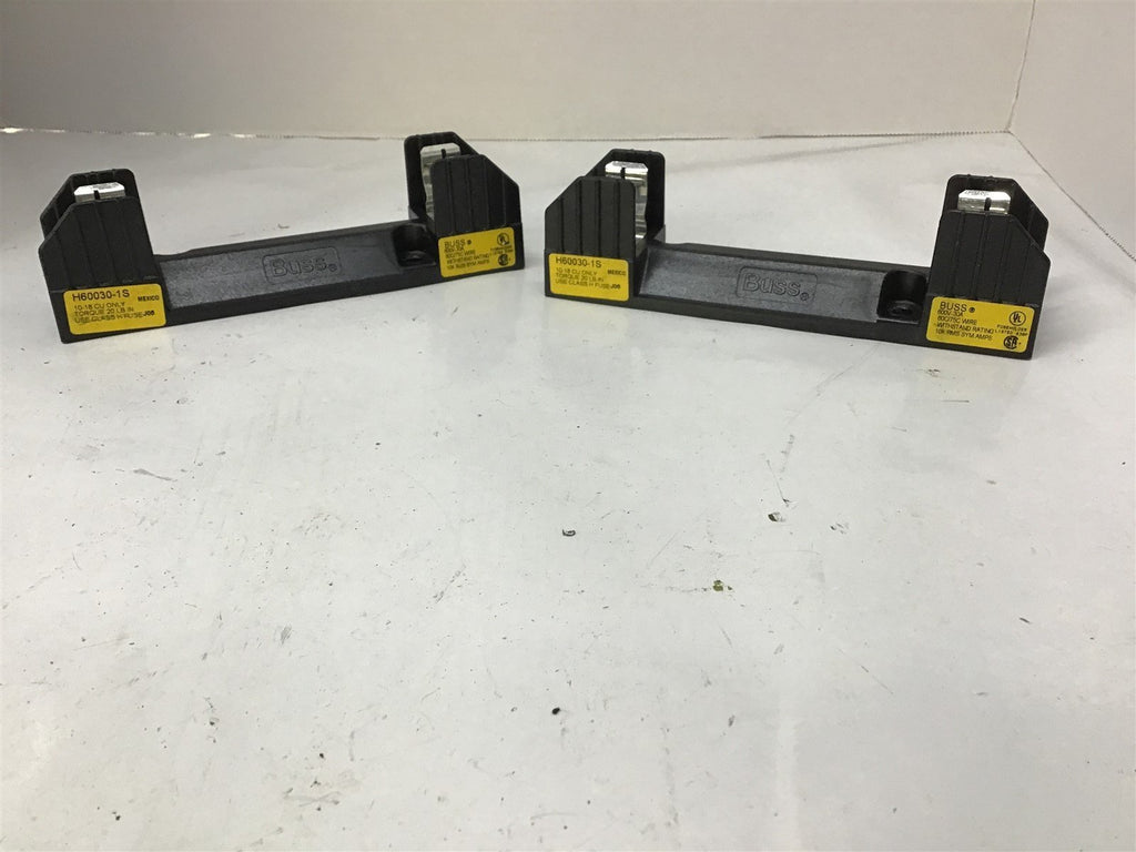 Buss HS60030-1S 600V-30A Fuse Block Lot Of 2