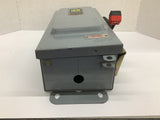 Square D HU361AWK Single Throw Non Fusible Safety Switch 30 Amp 600 Volts
