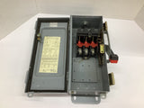 Square D HU361AWK Single Throw Non Fusible Safety Switch 30 Amp 600 Volts