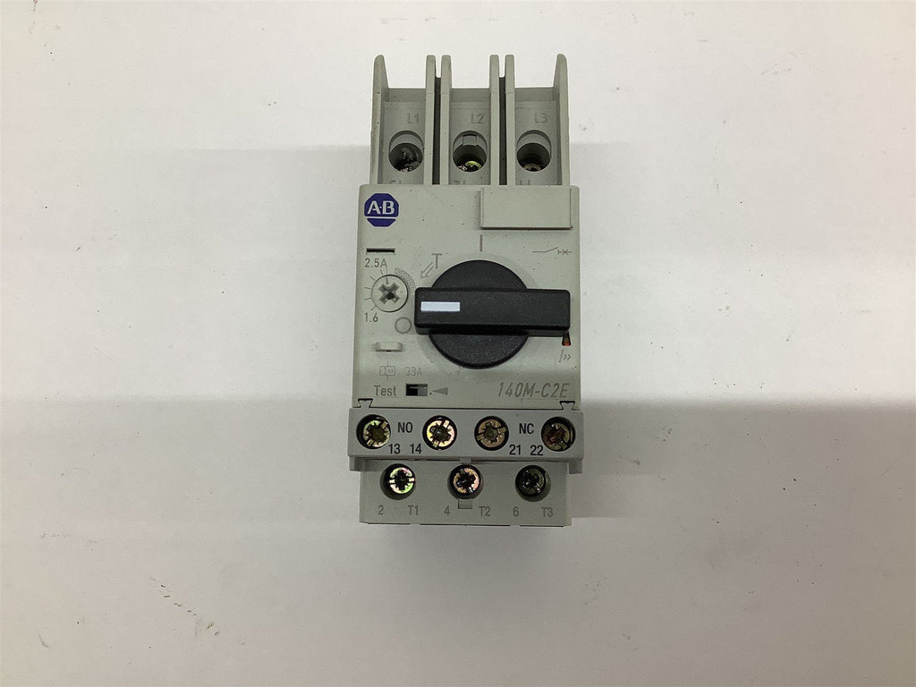 Allen-Bradley 140M-C2E-B25 manual Motor Starter 1.6-2.58 Amp