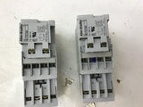 Allen-Bradley 100-C16*10 Contactor 460 Volt @ 10 HP 110 volt Coil Lot Of 2