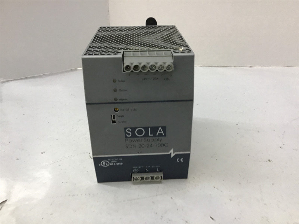 Sola SDN 20-24-100C Power Supply -28VDC
