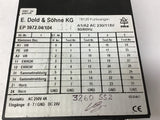 E. Dold & Sohne KG EP 5972.04/104 230/115 V