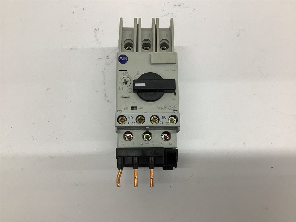 Allen-Bradley 140M-C2E-B40 Manual Motor Protector 4.0 Amp