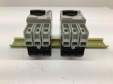 Allen-Bradley 140M-C2E-B10 1.0 Amp manual Motor Protector Lot of 2